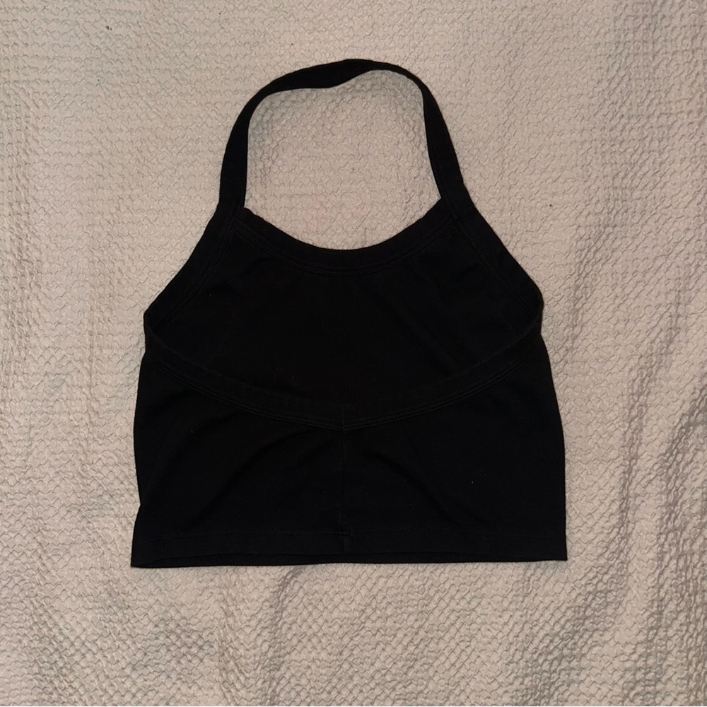 Big Bud Press black halter top